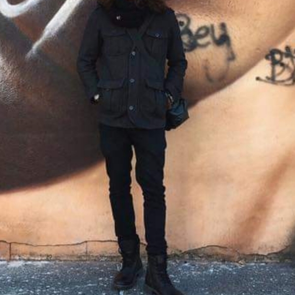 ❌SOLD❌ Express MilitaryStyle Wool Coat - Picture 3 of 11